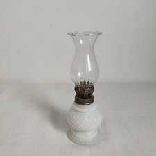 Lampe À Huile En Opaline