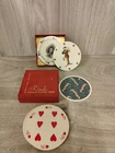 RARE Pink Elephants Waddington's Rondo Circular Playing Cards COMPLETE