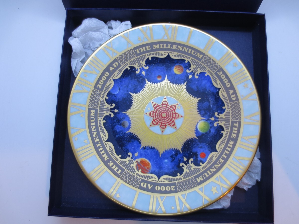 2000年限定 THE Millennium PLate Royal Worcester Millennium Plate 8
