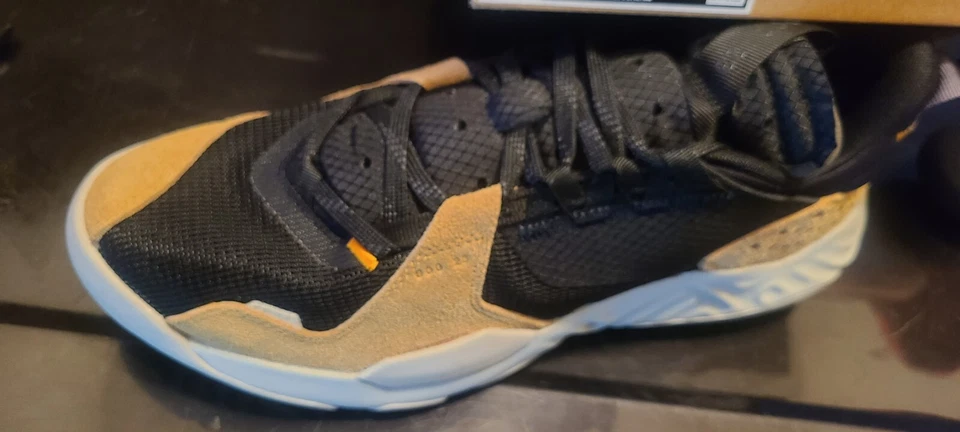 AuthenticJordan Delta CD6109 002 Black/Anthracite-Flax-Kumquat Men's Size 11 - Image 3 of 4