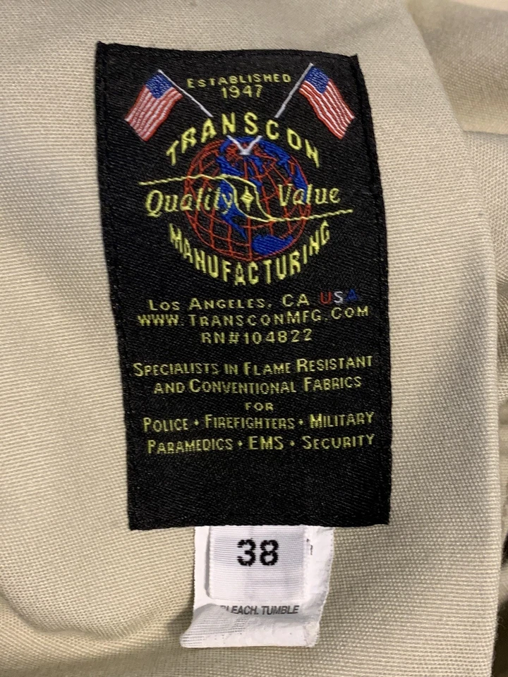 Transcon Manufacturing Ems/Police/Firefighter Pants Mens Size 38 - Image 4 of 4