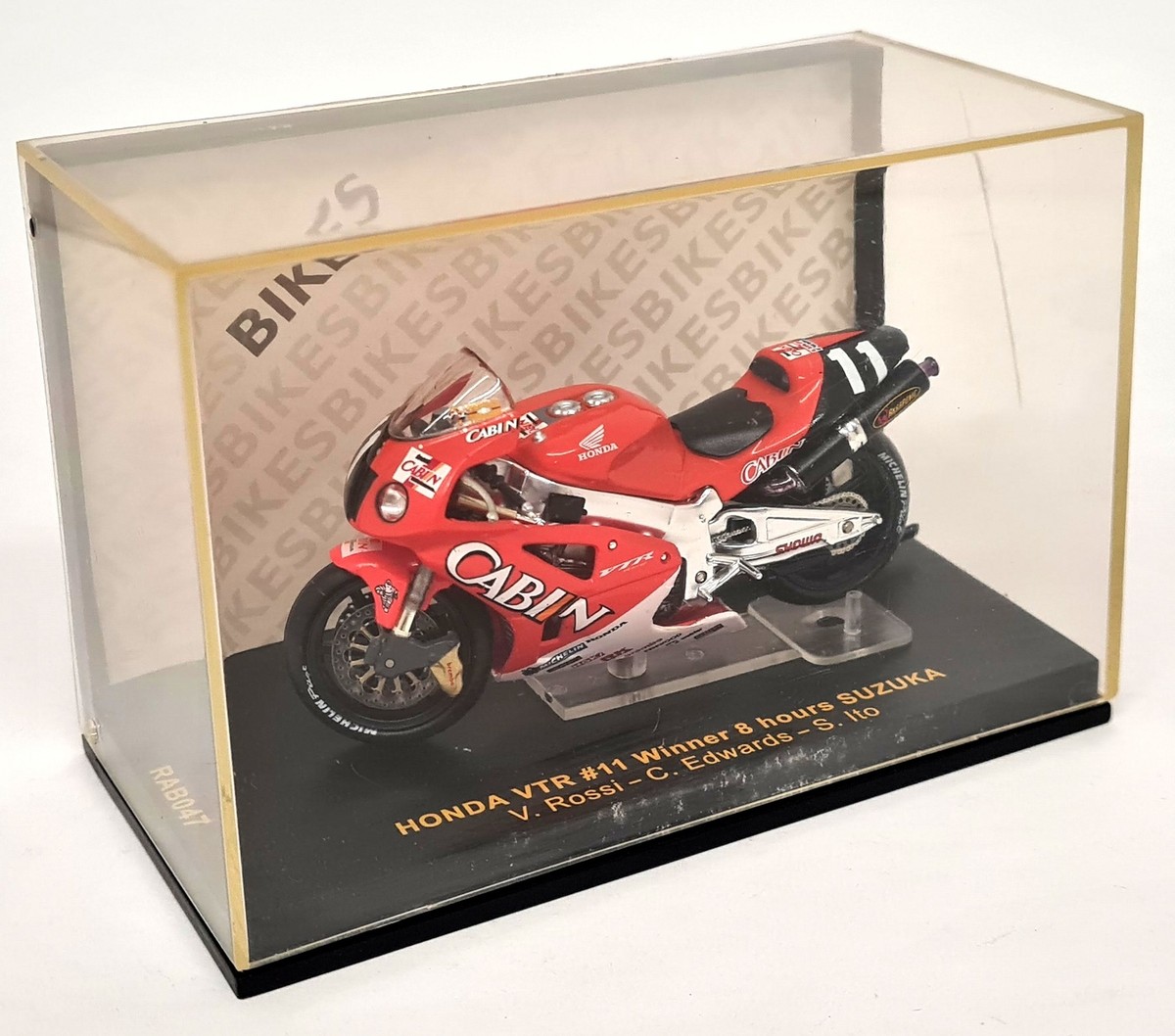 1/24 scale IXO Honda VTR 1000 SP1 Diecast Superbike Toy