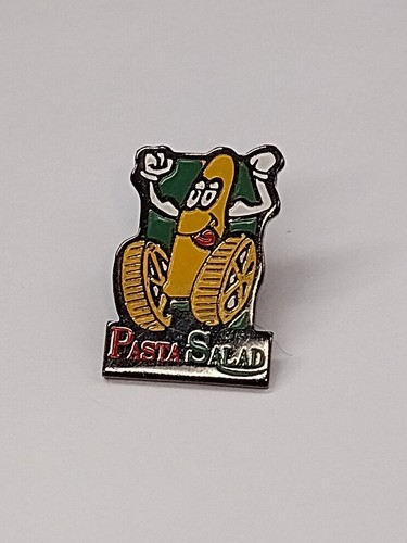 Prendedor de solapa de novedad multicolor para ensalada de pasta - Imagen 1 de 5