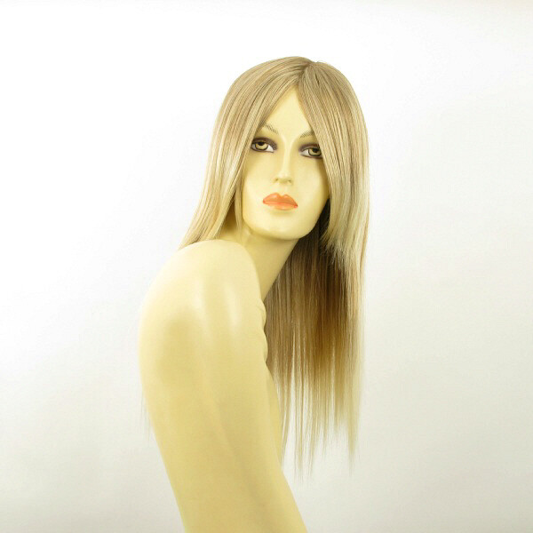 Perruque blonde mi-longue pour changer de style facilement