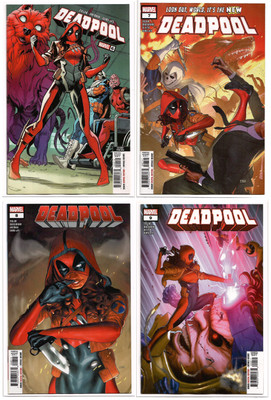 Deadpool #6 2nd Print & #7 8 9 MAIN Cover A 1st Print SET Lot 2024