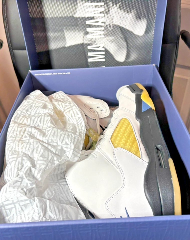 Air Jordan 5 x A Ma Maniere Mid Dawn Talla 14W 12.5M Foto 2 de 4