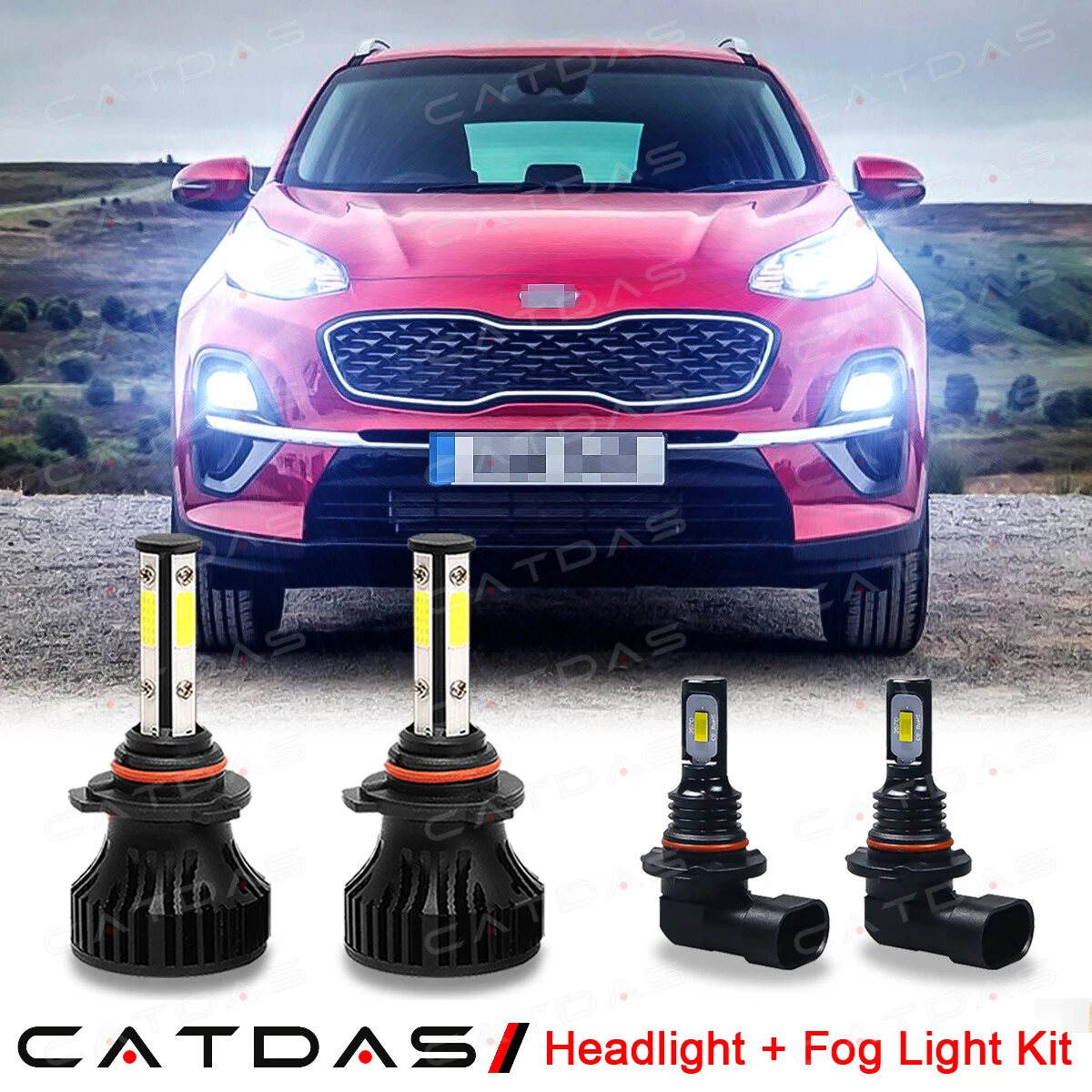 Kia sportage led headlights outlet