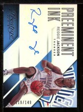 Reggie Jackson Card 2014-15 Prestige Premium Preeminent Ink #13 /149