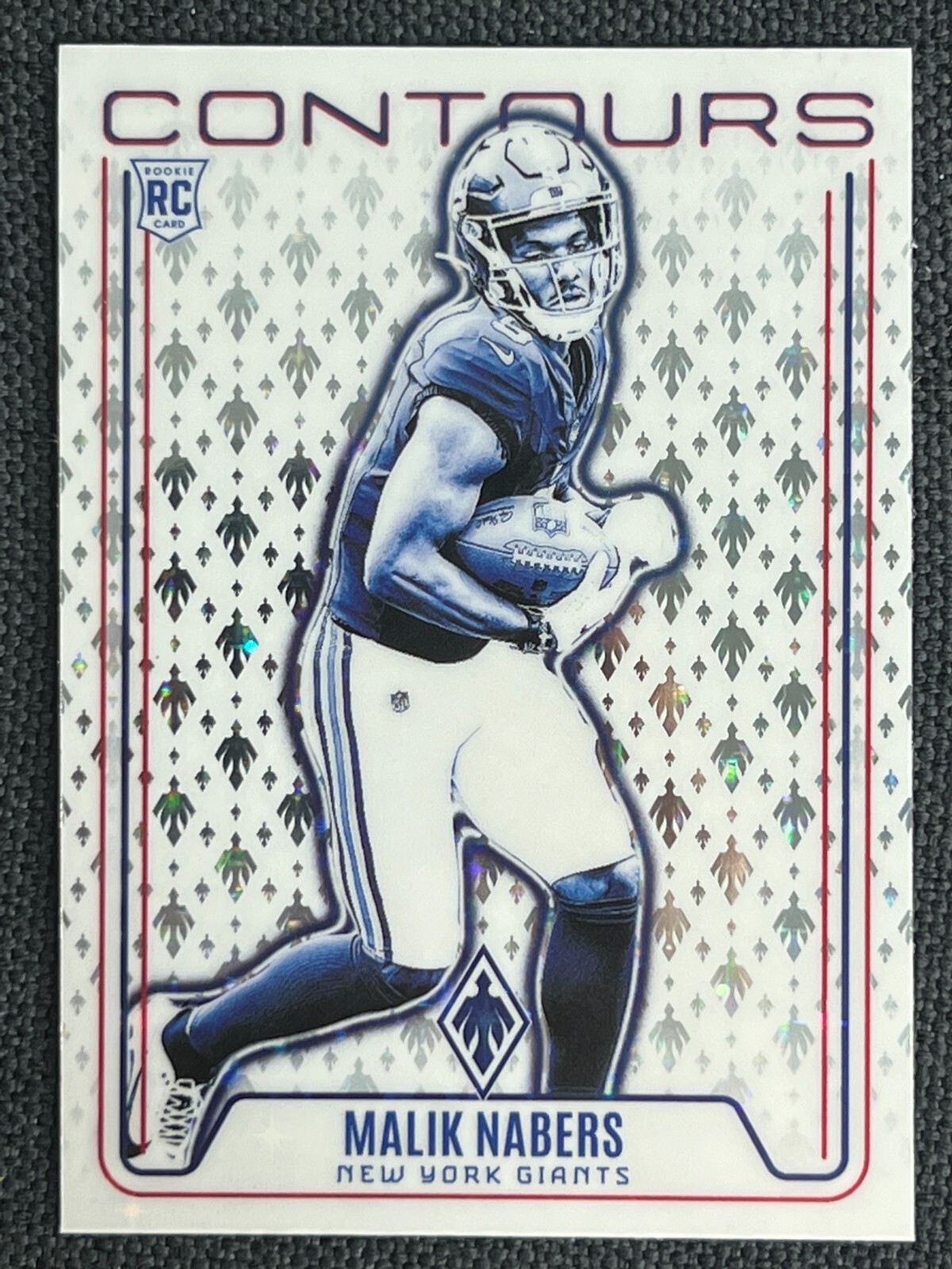 2024 Phoenix Contours Stars #CON-MNS Malik Nabers RC Rookie Giants