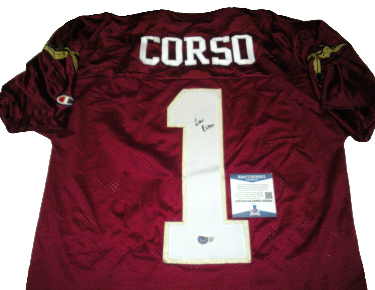 ✨勝てる気します✨魂のこもったセレソン✨レジェンド✨サイン入りユニフォーム✨ LEE CORSO FLORIDA STATE BECKETT/COA SIGNED OFFICIAL LICENSED