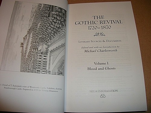 THE GOTHIC REVIVAL 1720-1870. 3 VOLUME SET. 2002 HELM. BOXED. UNUSED CONDITION - Picture 6 of 8