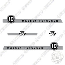 Fits Massey Ferguson 10 Decal Kit Tractor Lawn Mower Equipment Decals