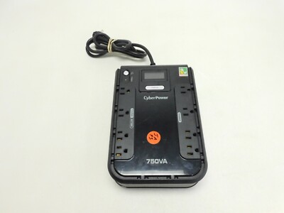 CyberPower Intelligent LCD 750VA UPC 420W 8 Outlet USB Communication NO Battery