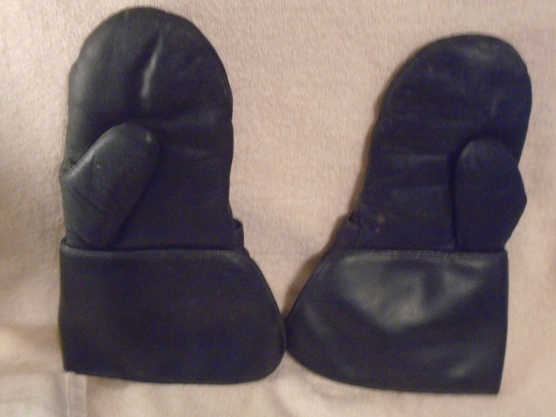 Vintage Harley -Davidson Shearling Lambskin Riding Gloves