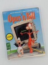 Opus 'n Bill On the Road Again Screensaver PC Berkely Breathed Floppy 3.5 1994