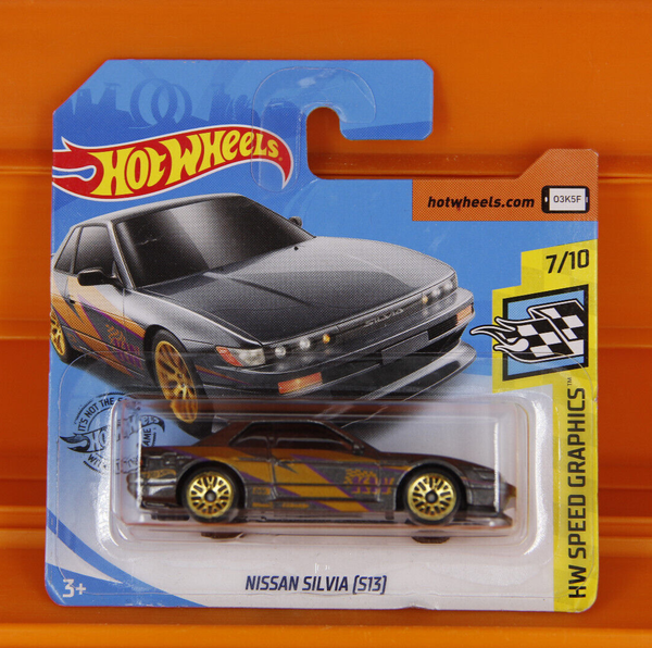 Hot Wheels - 2020 - Nissan Silvia (S13) (Grau) - Hw Speed Graphics 7/10 - #111-image