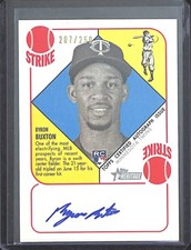 2015 51 Heritage Collection Redback Autograph #H51A-BB Byron Buxton