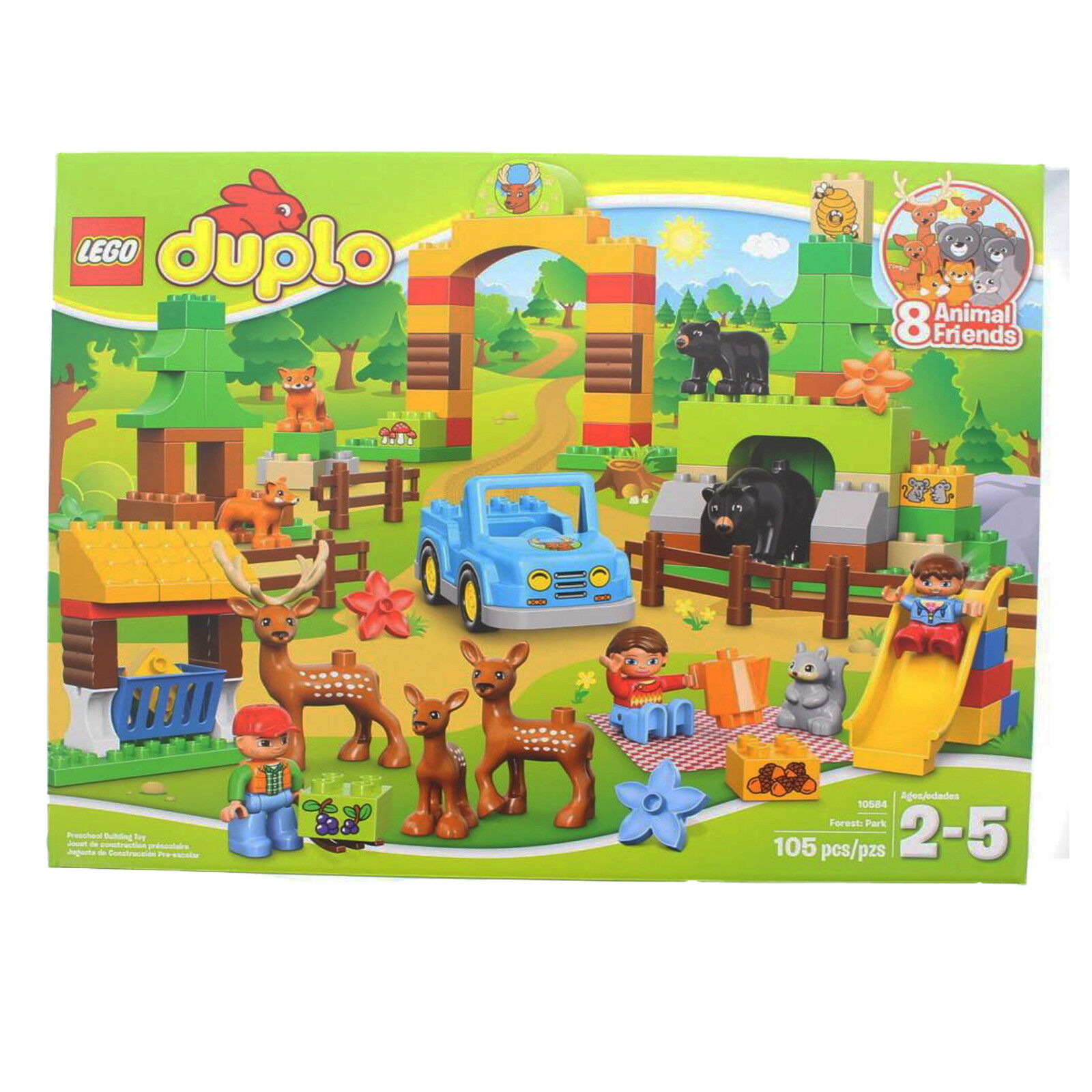 LEGO Duplo Town 10584 Park Forest Play Building Set