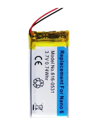 Battery pour Apple iPod Nano 6th Gen Generation 16GB 8GB 616-0531 A1366 - Picture 2 of 5