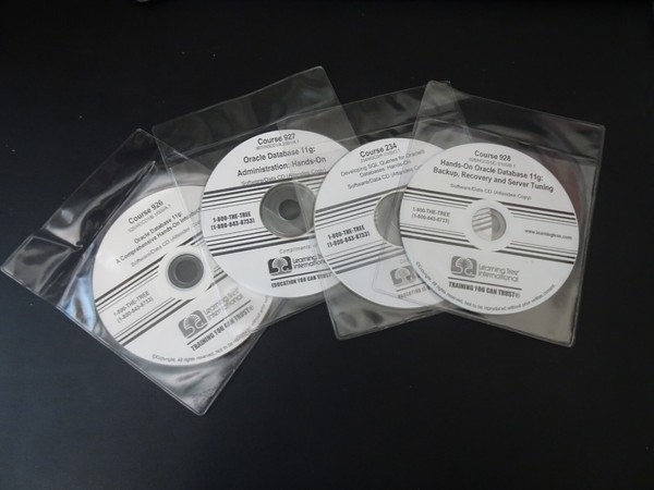 Learning Tree International Oracle Database 11g Course Attendee Copies CDs