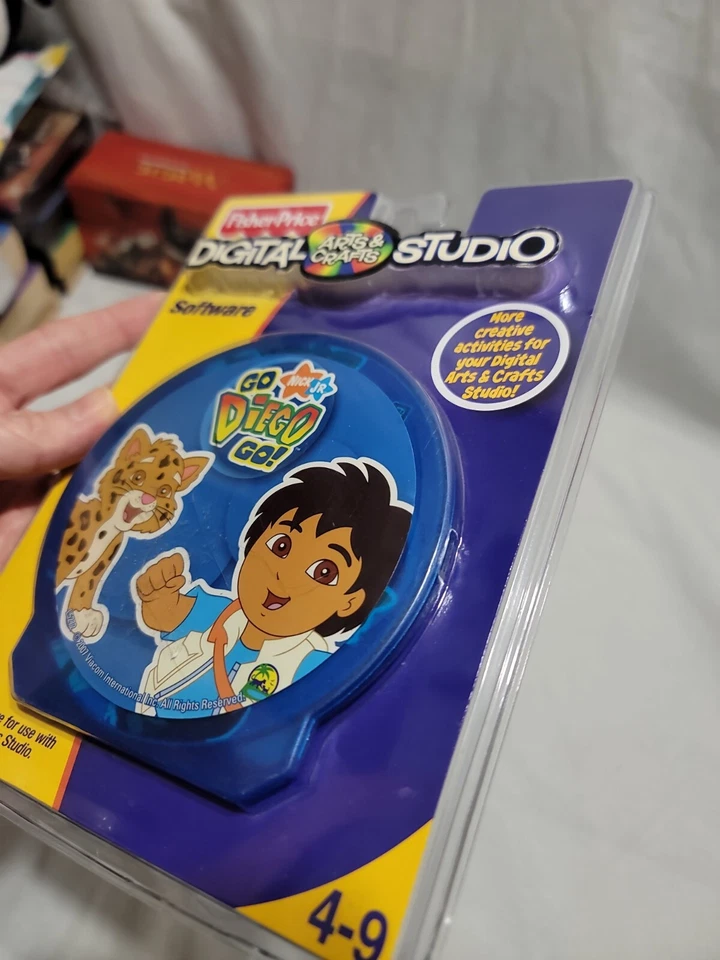 Fisher-Price Digital Arts and Crafts Studio-Go Diego Go Software NEW - Image 4 of 4