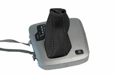 Automatic Shift Boot Cover Leather for Volvo XC90 2003-2014 Black