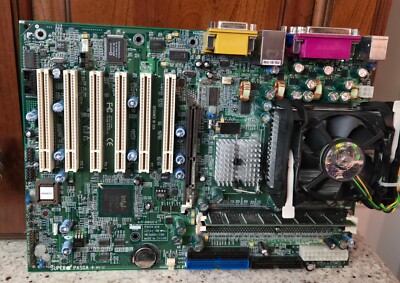 SUPERMICRO P4SGA+ GE Motherboard + Intel P4 2.40GHz + 512MB RAM, H/S FAN WORKING