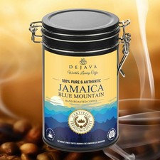 100% Pure Certified JAMAICA BLUE MOUNTAIN Coffee in A Can - Freshly Roasted