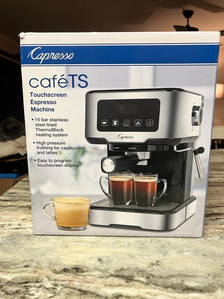 Capresso Cafe ts espresso machine. NEW - Image 2 of 2
