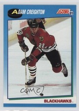1991-92 Score Canadian Adam Creighton #485 0a4