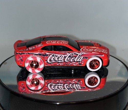 Hot wheels 2012 Camaro Coca Cola Playboy It’s A Custom Real Riders - Picture 7 of 11
