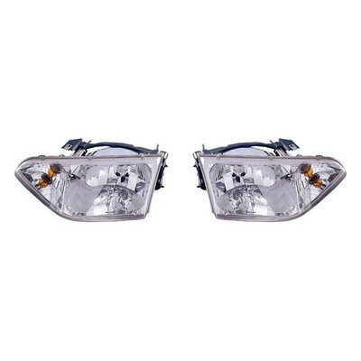 For 2001 2002 Nissan Quest Headlight Pair Passenger and Driver DOT For NI2502140