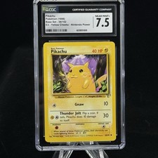 Pikachu [E3] #58 Prices | Pokemon Base Set | Pokemon Cards