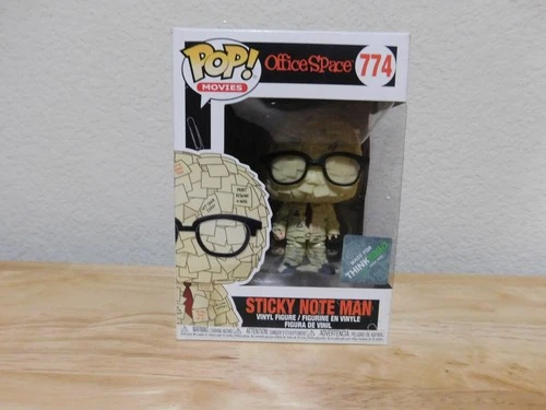New Funko Pop Movies Office Space Think Geek #774 Sticky Note Man vinyl figure