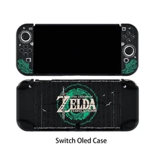 For Nintendo Switch OLED Joycon Controller Zelda Accessories Case Cover Shell