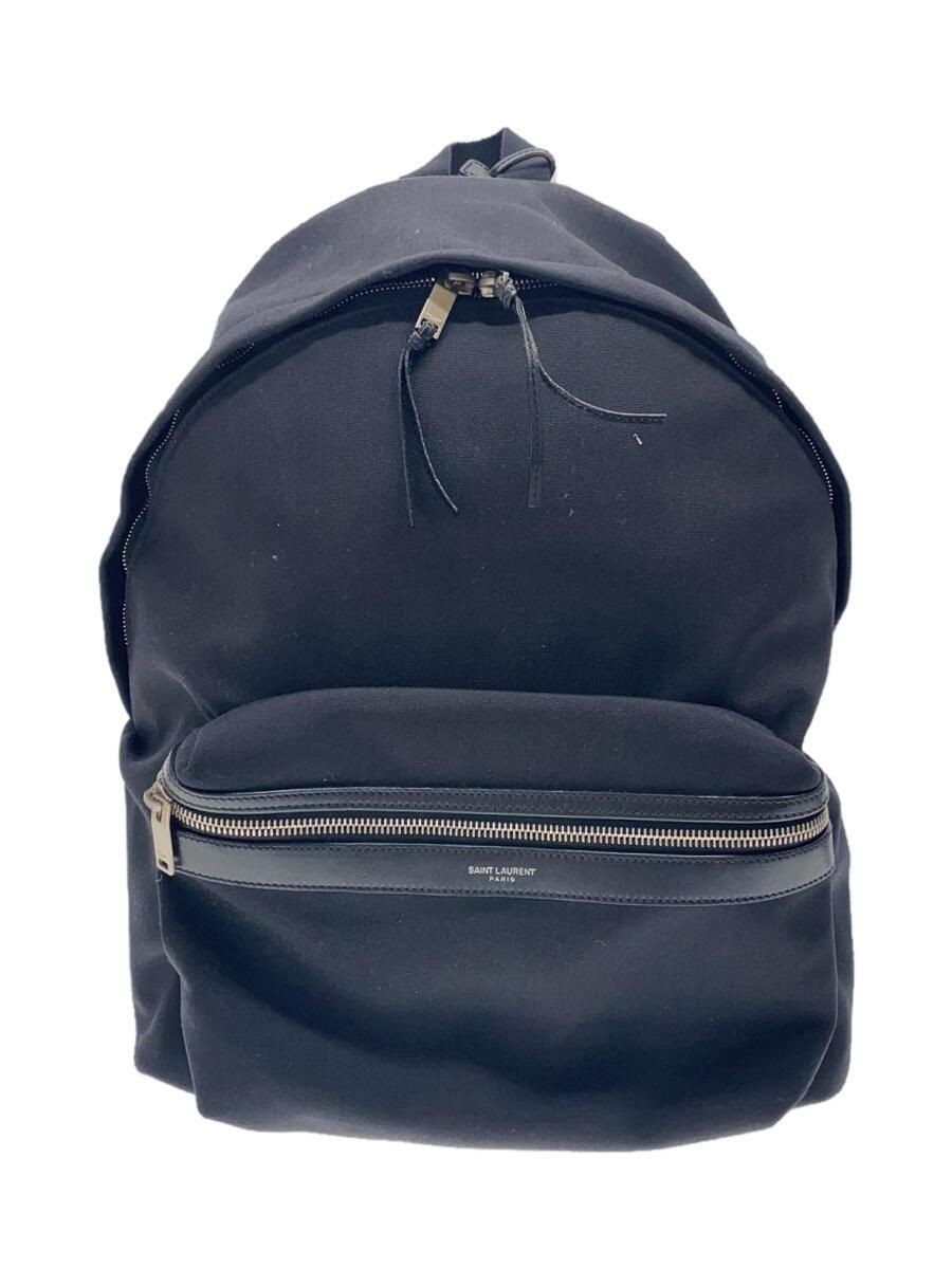 Zaino SAINT LAURENT zaino tela nero tinta unita