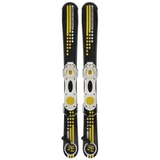 Adult Ski Blades (Snow Boards) Black/Yellow, 99cm with Adjustable Bindings