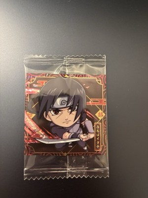 NARUTO SHIPPUDEN Seal Wafer Vol.3 3-10 SR Itachi Uchiha Sticker Bandai Japan