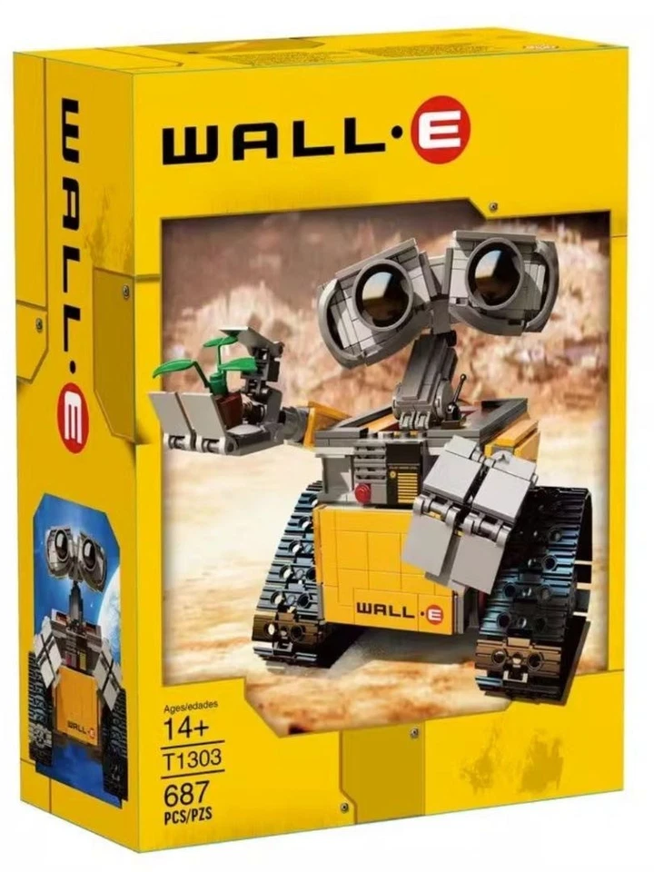 *New* 21303 WALL•E Building Blocks Ideas with BOX! MOC 676pcs - Image 3 of 4