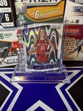 Panini Prizm WNBA 2025 Lucy Olsen Rookie white siesmic Prizm #145 