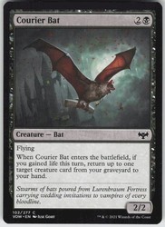 Courier Bat 102/277 Innistrad: Crimson Vow Common