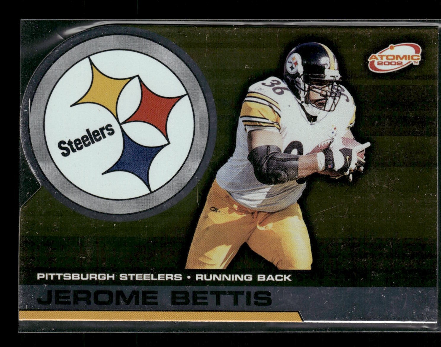 2002 Pacific Atomic #75 Jerome Bettis Pittsburgh Steelers