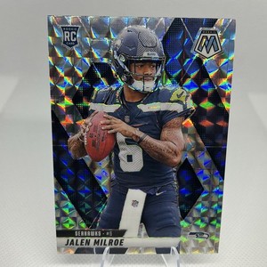 2025 Mosaic Football  Jalen Milroe  RC Silver Mosaic #322 Seahawks