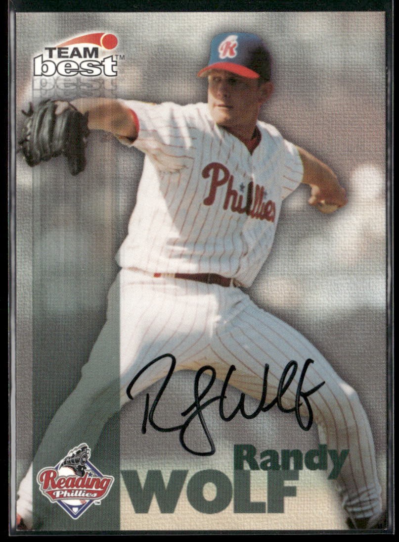 1999 Team Best Rookie #NNO Randy Wolf Autographs