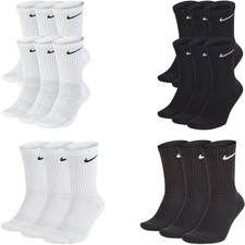 6 Paar Nike Unisex Everyday  Cushioned Crew s...