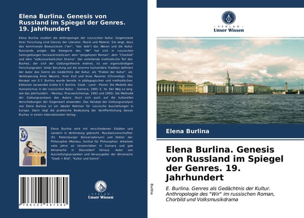 Elena Burlina | Elena Burlina. Genesis Von Russland Im Spiegel Der Genres....-image