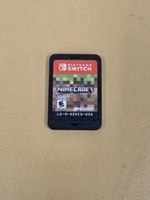 Minecraft for Nintendo Switch 2017 Edition, Cart Only, Tested Working Mint