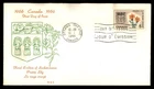 Mayfairstamps Canada FDC 1966 Saskatchewan Coat Arms Prairie Lily First Day Cove