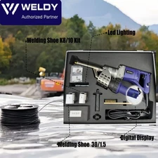 WELDY Booster EX3 Plus 230V Welding Gun Extrusion Welder with 2pcs Welding Shoes