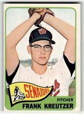 1965 Topps Frank Kreutzer #371 Washington Senators HIGHER HIGH GRADE NO CREASES